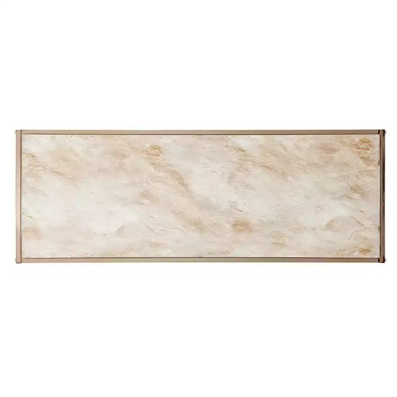 Console en faux marbre - Champagne