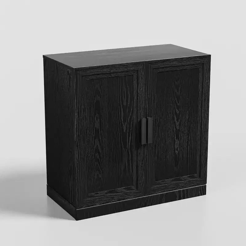Buffet et armoire empilables en bois massif avec étagères réglables