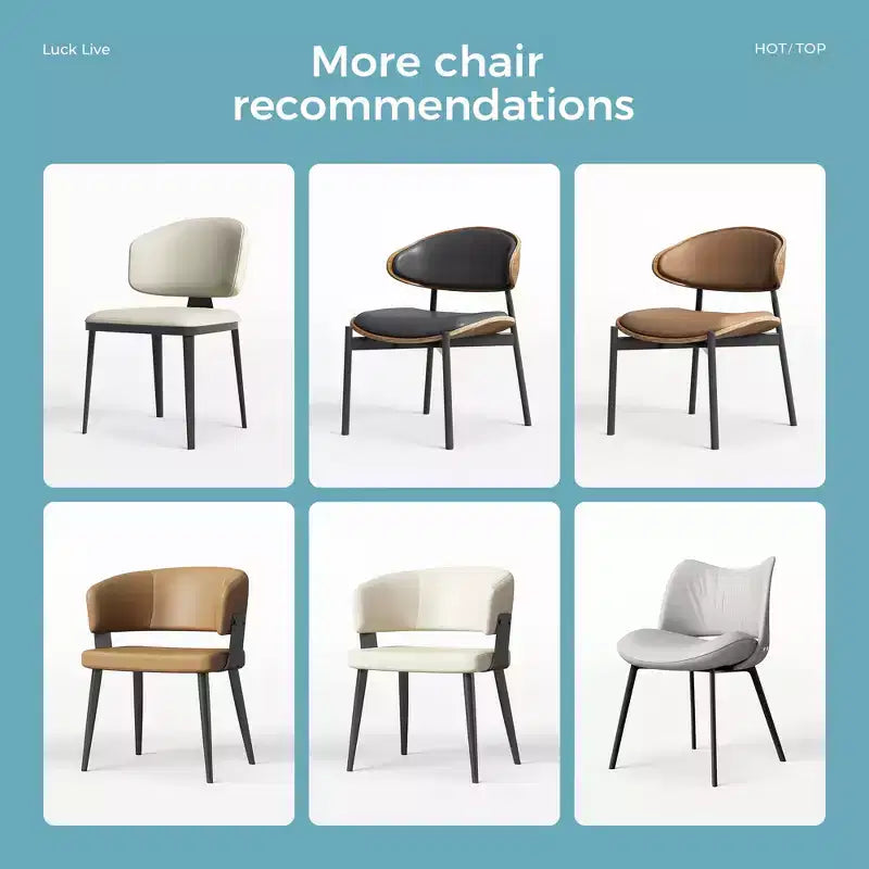 Chaises de salle à manger style ferme, lot de 2, cadre en métal, sièges modernes pour cuisine et salle à manger