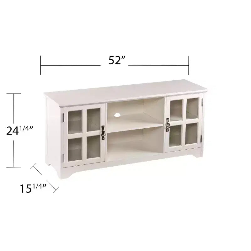 Meuble TV/multimédia - Blanc