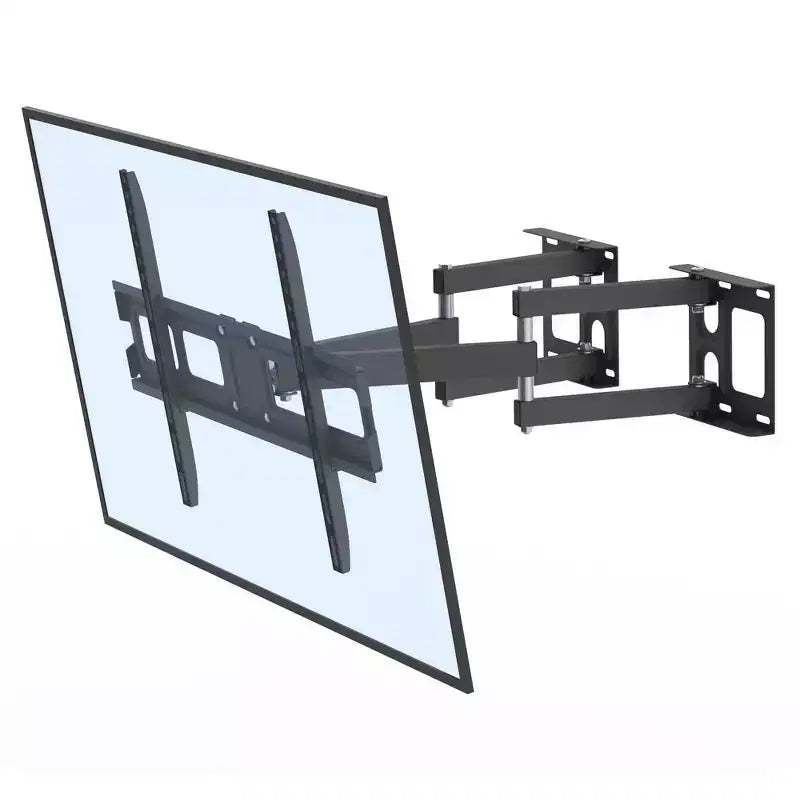Support mural TV d'angle inclinable et orientable pour TV de 32 à 70 po