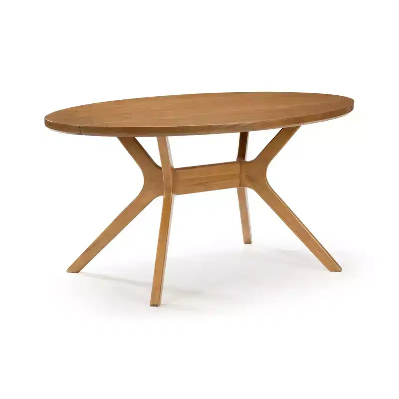 Table à manger ovale Plank+Beam 62 Verso pour 4 personnes, table de cuisine en bois massif pour salle à manger