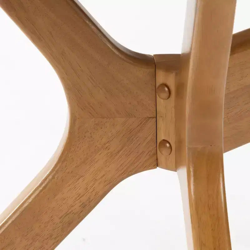 Table à manger ovale Plank+Beam 62 Verso pour 4 personnes, table de cuisine en bois massif pour salle à manger