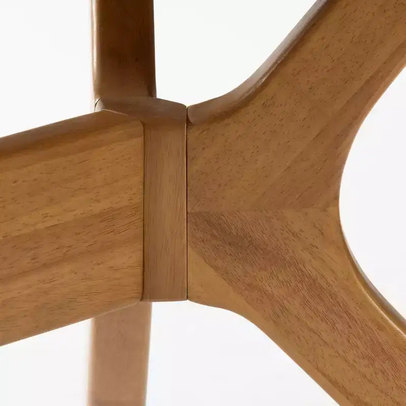 Table à manger ovale Plank+Beam 62 Verso pour 4 personnes, table de cuisine en bois massif pour salle à manger