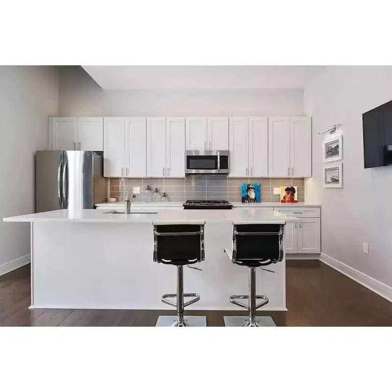 Meuble bas de cuisine 18 po l. x 34,5 po H x 24 po P avec tiroir Cadre en contreplaqué Fermeture amortie - Recouvrement total RTA