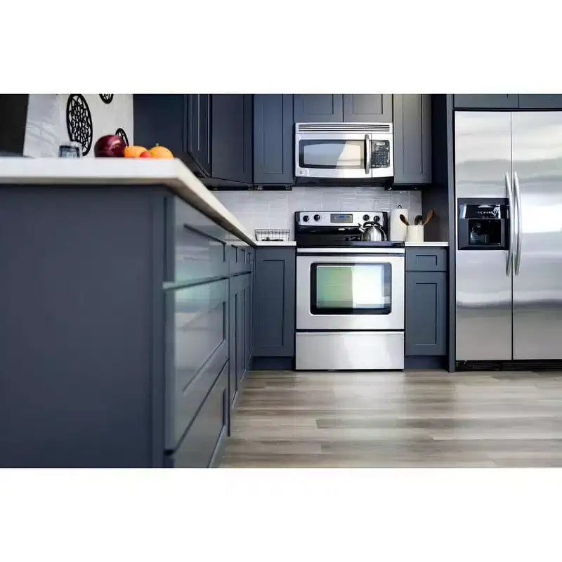 Meuble bas de cuisine 18 po l. x 34,5 po H x 24 po P avec tiroir Cadre en contreplaqué Fermeture amortie - Recouvrement total RTA