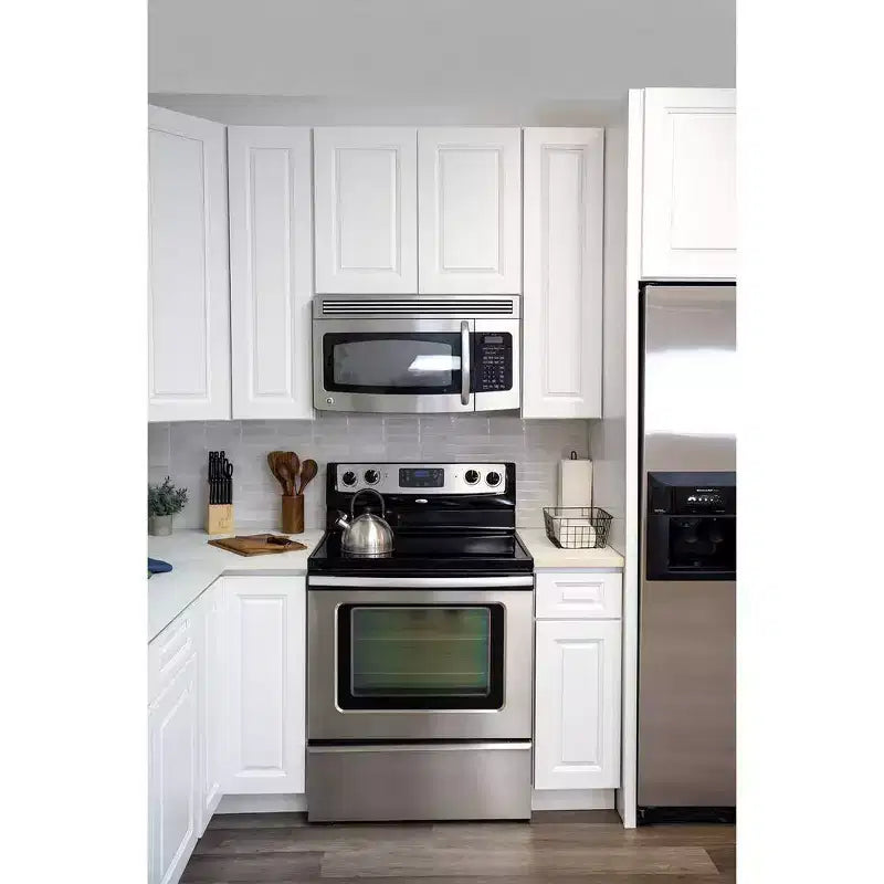 Meuble bas de cuisine 18 po l. x 34,5 po H x 24 po P avec tiroir Cadre en contreplaqué Fermeture amortie - Recouvrement total RTA