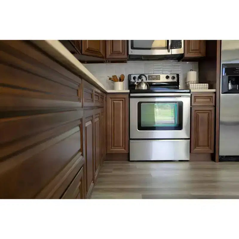 Meuble bas de cuisine 18 po l. x 34,5 po H x 24 po P avec tiroir Cadre en contreplaqué Fermeture amortie - Recouvrement total RTA