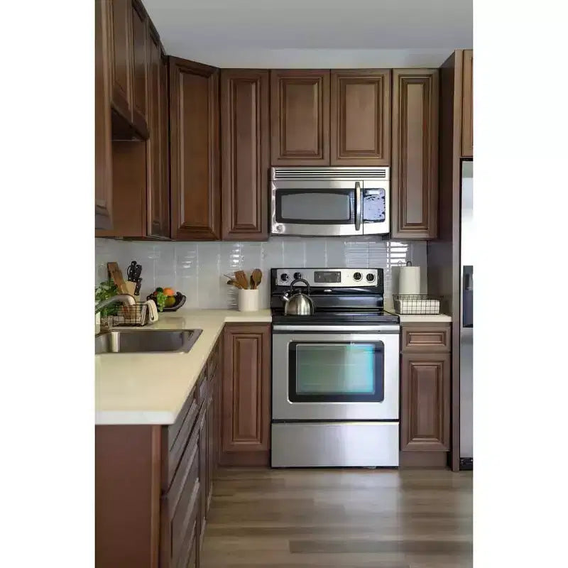 Meuble bas de cuisine 18 po l. x 34,5 po H x 24 po P avec tiroir Cadre en contreplaqué Fermeture amortie - Recouvrement total RTA