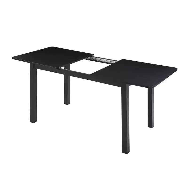 Table à manger extensible 59 po 4-8 places | Table moderne à abattants pour cuisine et bureau à domicile, idéale pour les petits espaces