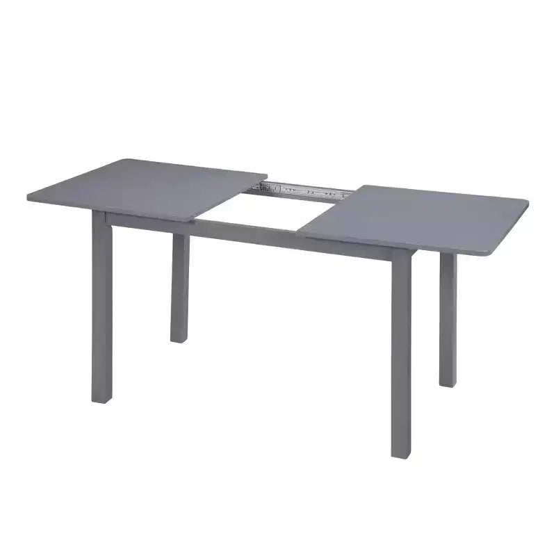 Table à manger extensible 59 po 4-8 places | Table moderne à abattants pour cuisine et bureau à domicile, idéale pour les petits espaces