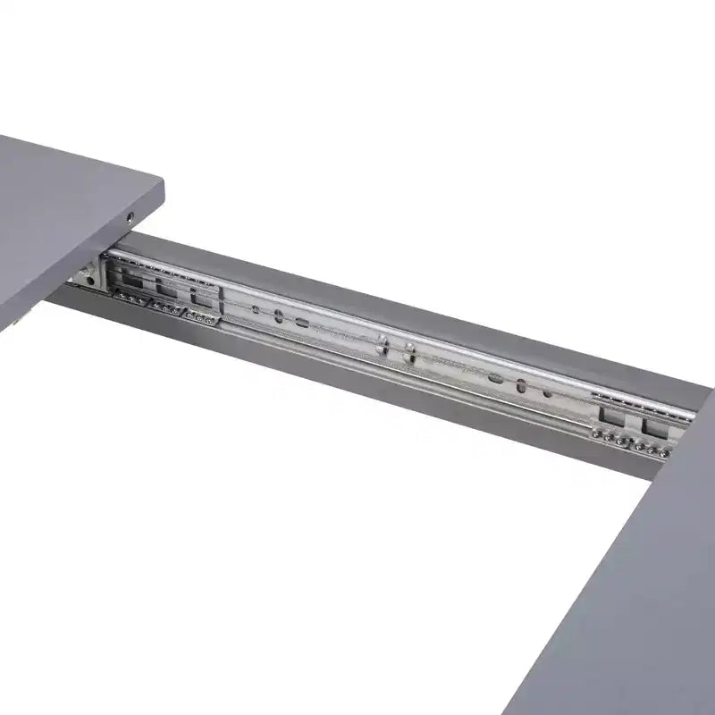 Table à manger extensible 59 po 4-8 places | Table moderne à abattants pour cuisine et bureau à domicile, idéale pour les petits espaces