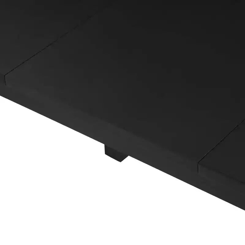 Table à manger extensible 59 po 4-8 places | Table moderne à abattants pour cuisine et bureau à domicile, idéale pour les petits espaces