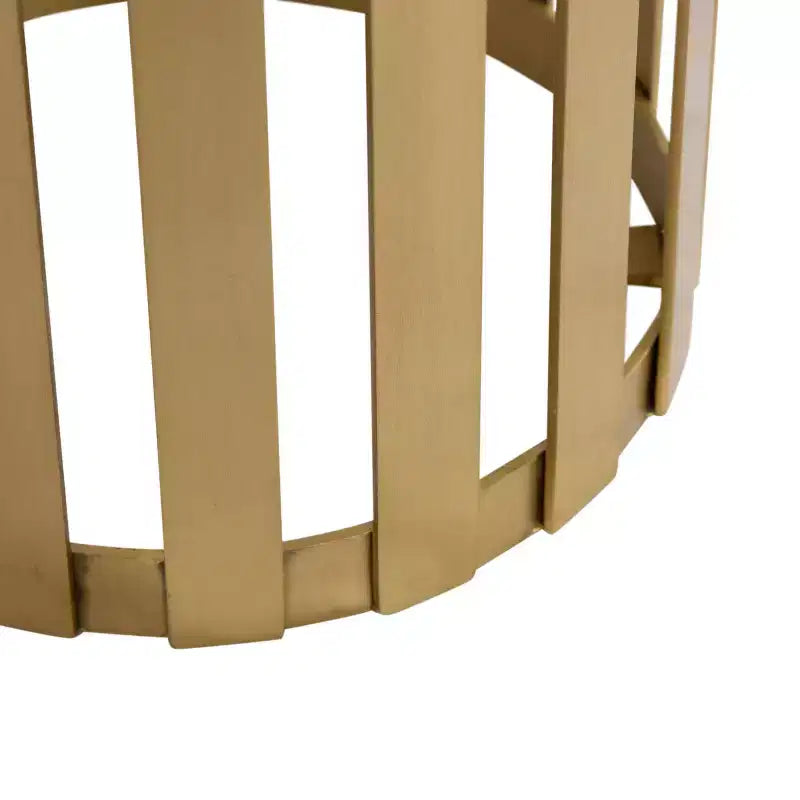 Table d'appoint ronde en bois