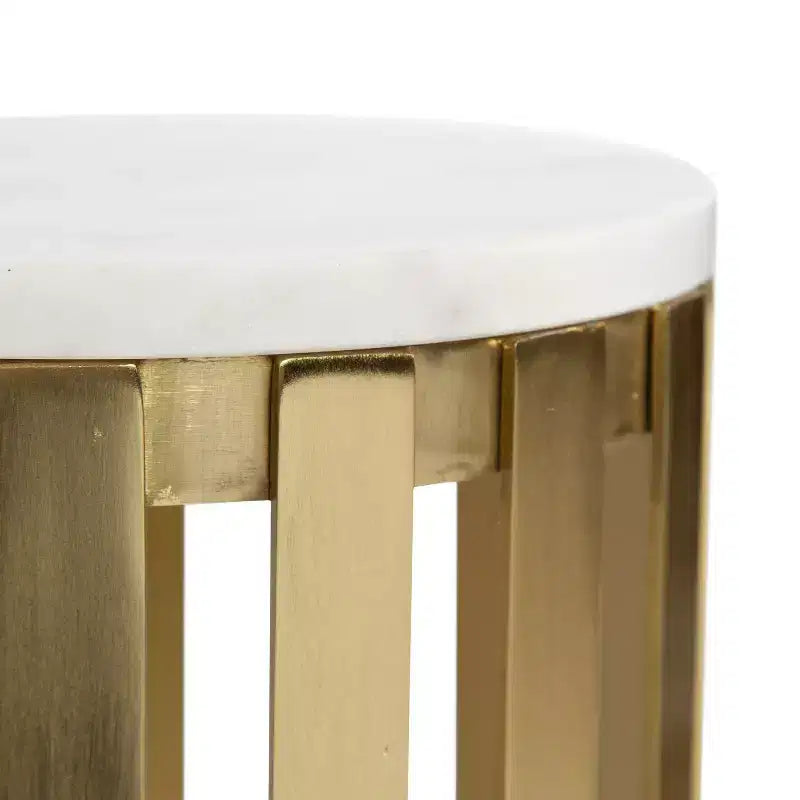 Table d'appoint ronde en bois