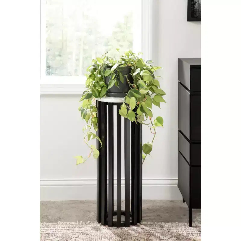 Table d'appoint ronde en bois