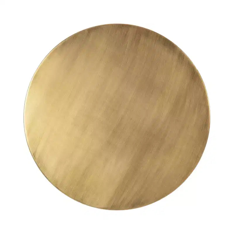 Table d'appoint ronde en métal